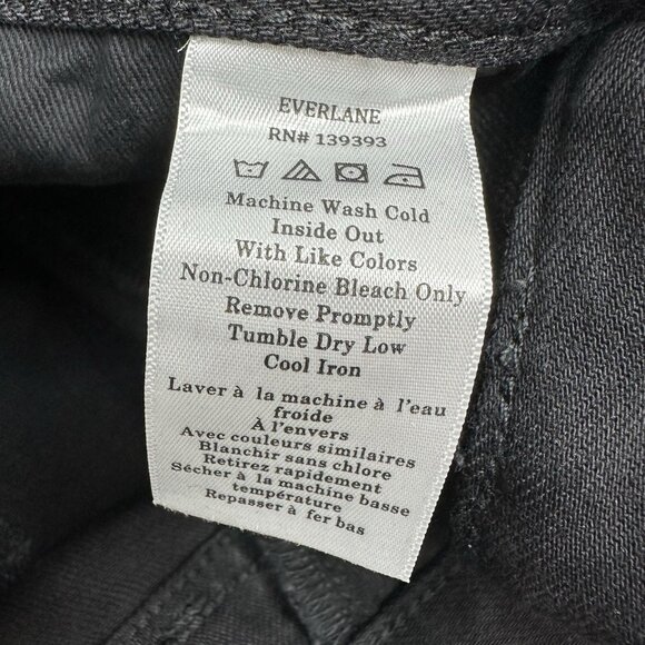 Everlane Uniform Men’s NWT Black The Slim 4-Way Stretch Designer Jean W34/L32 - Picture 6 of 11